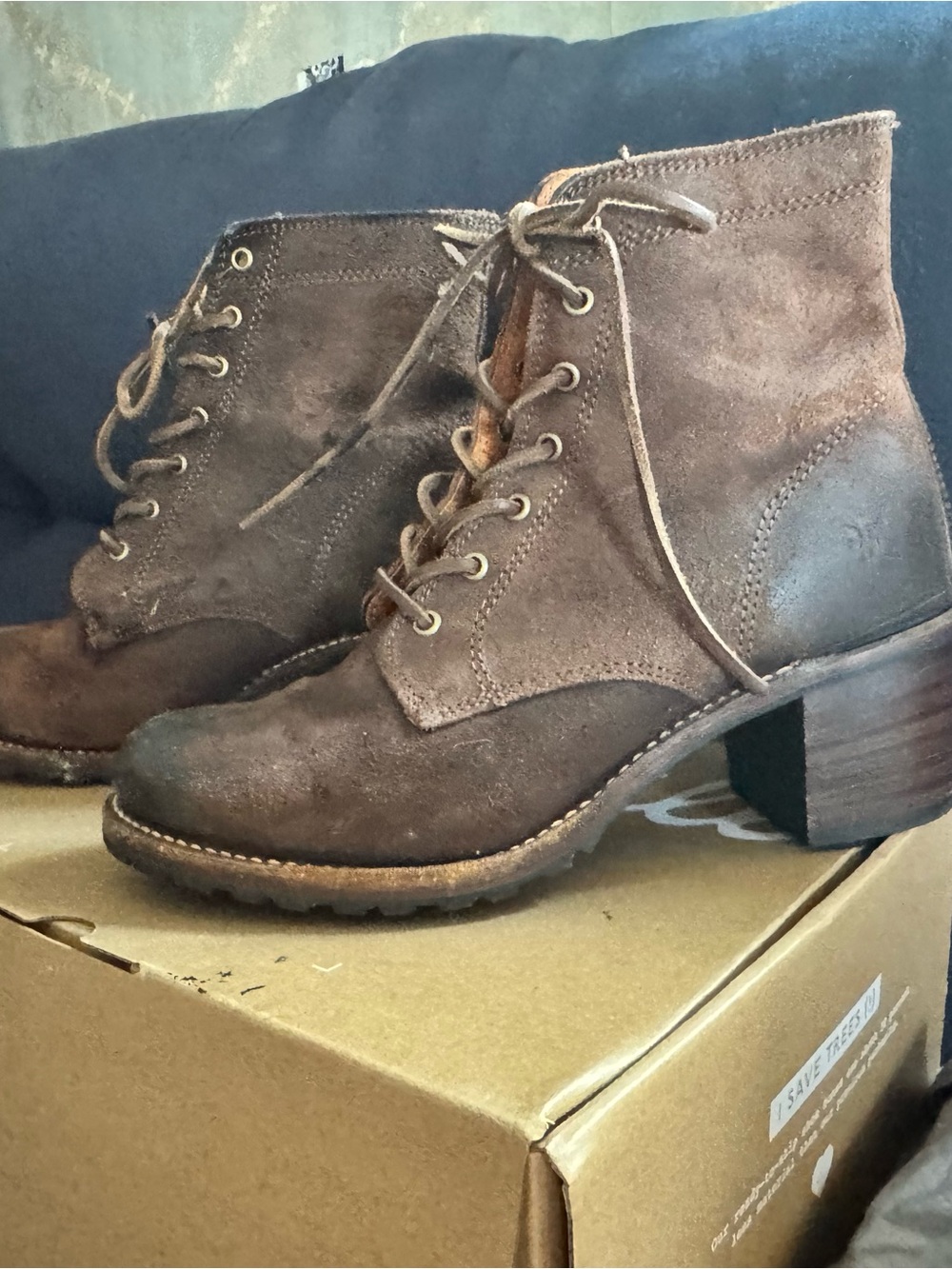 FRYE SABRINA 6G COMBAT BOOT